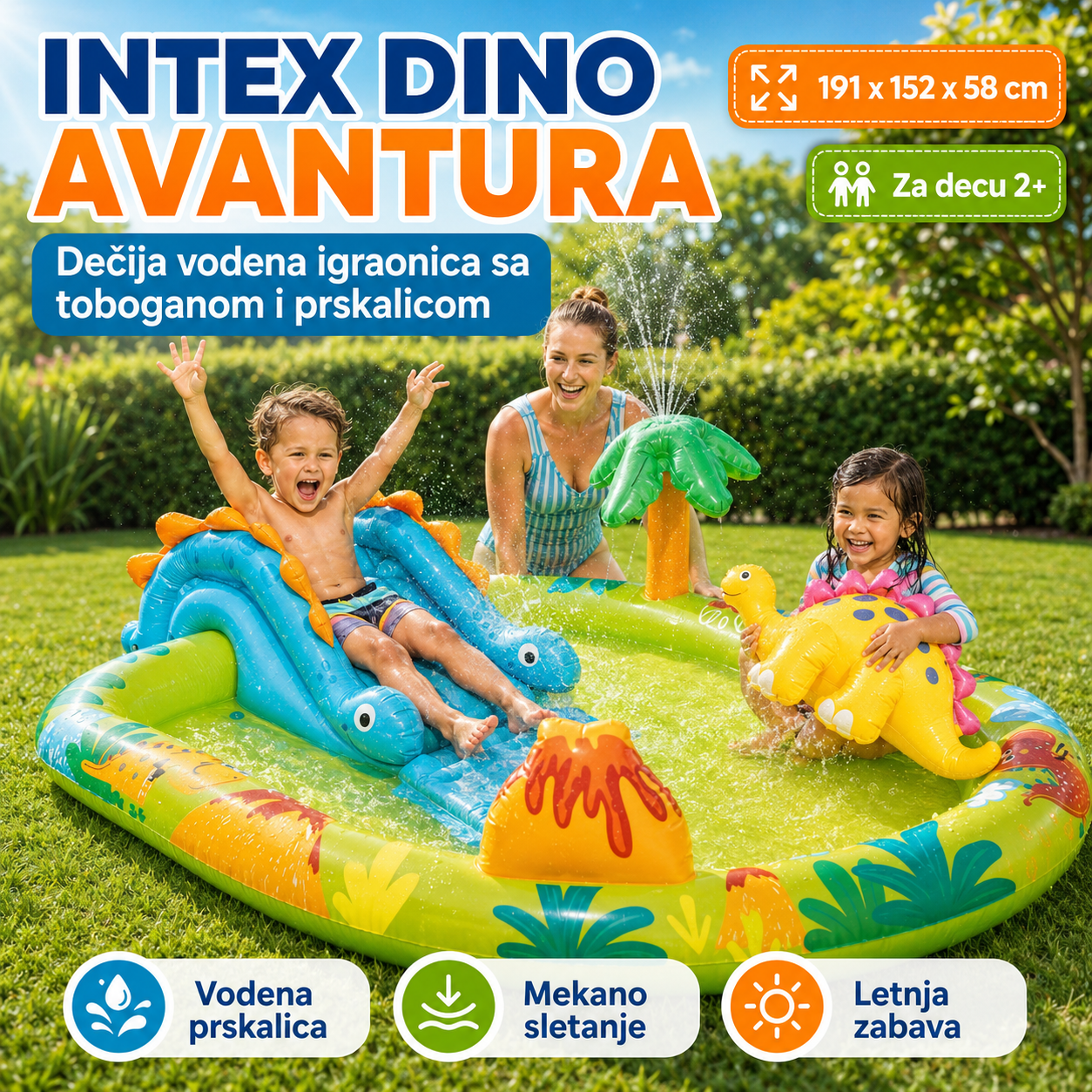 Intex Dino Avantura Dečiji Bazen
