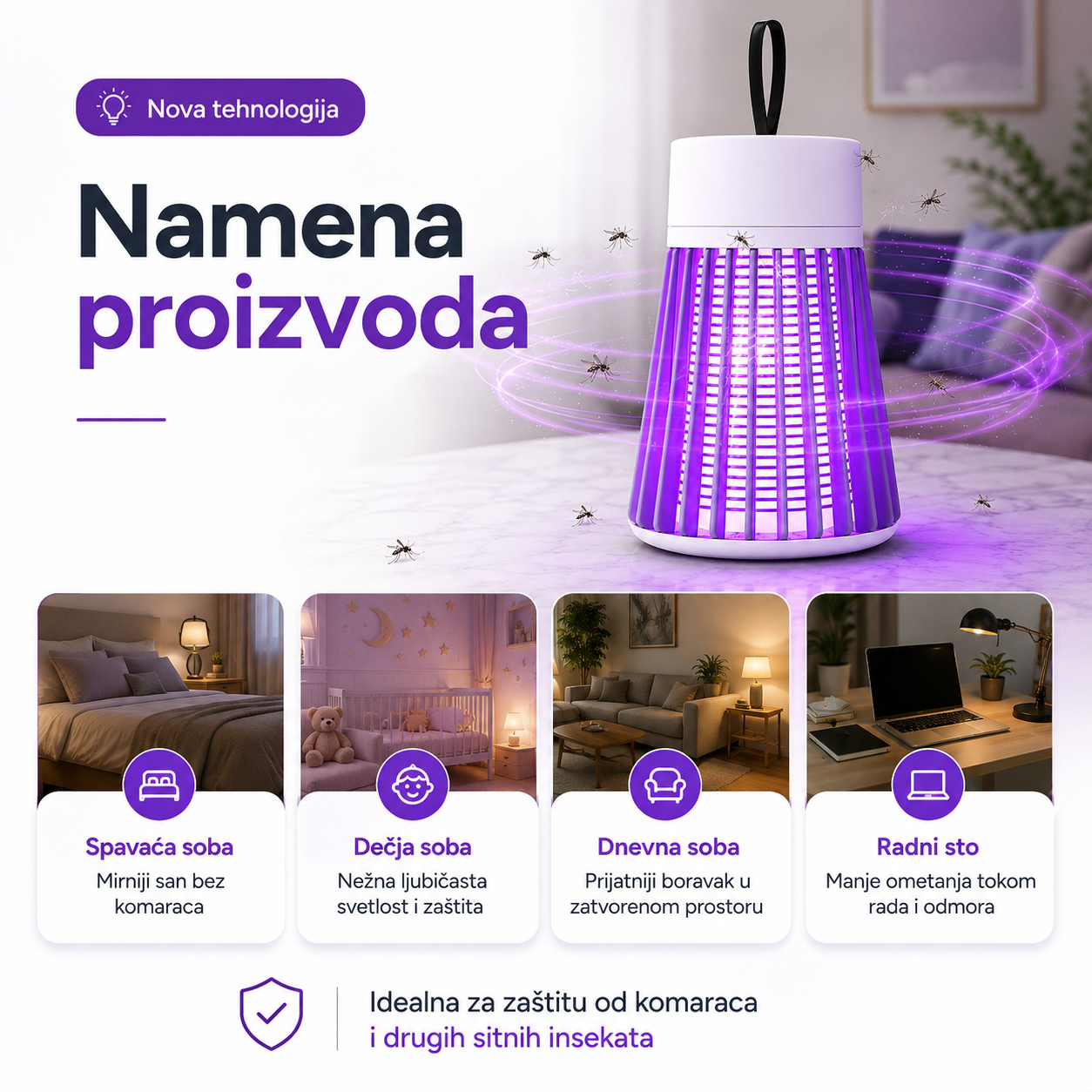Lampa protiv komaraca