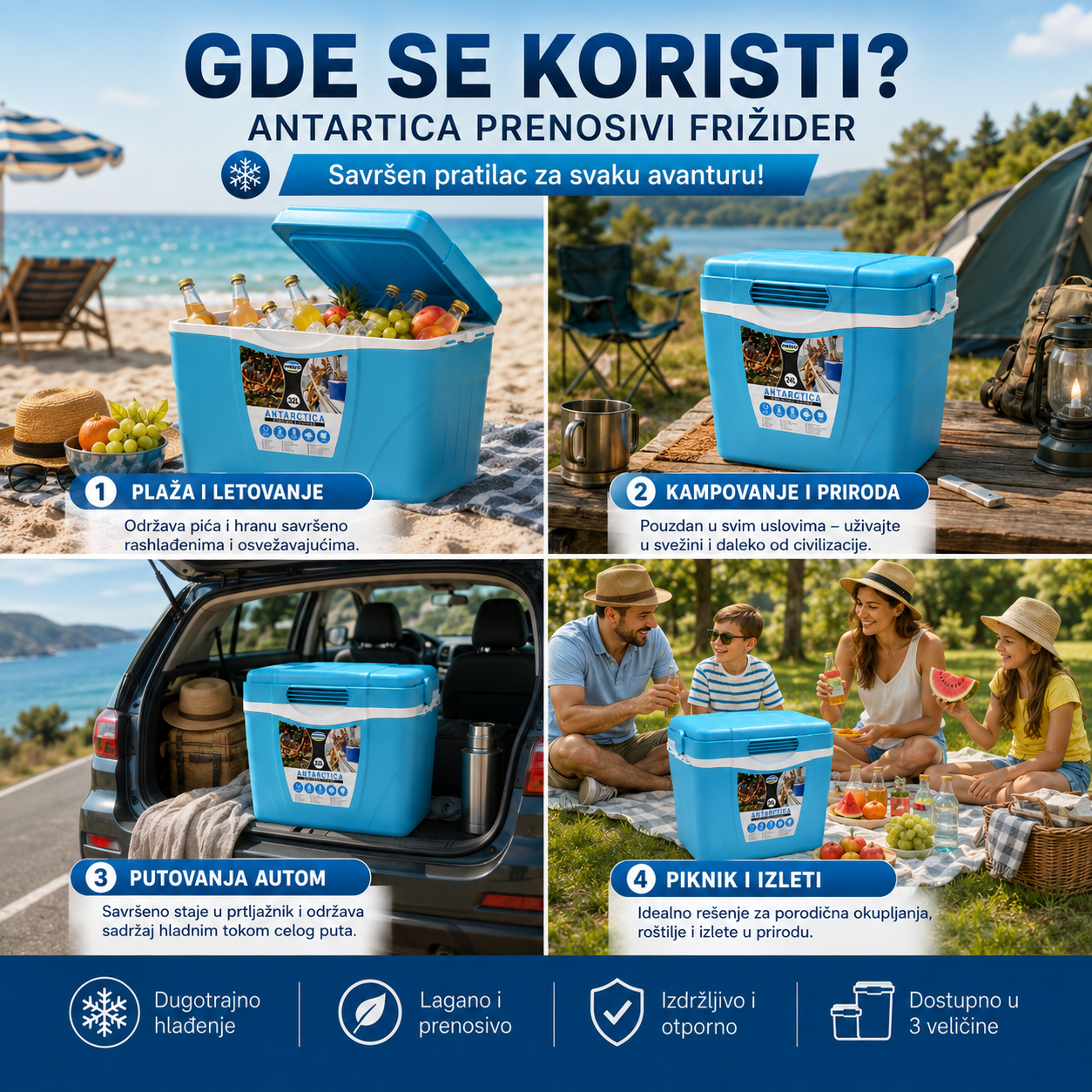 Antartica Ručni Frižider