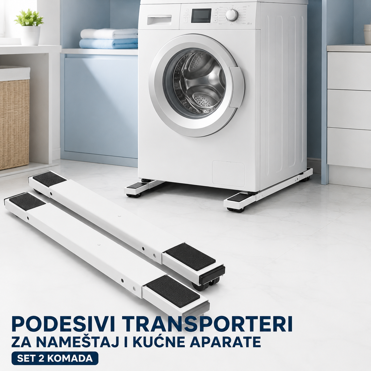 Podesivi transporter za namestaj i kucne aparate – SET 2 KOMADA