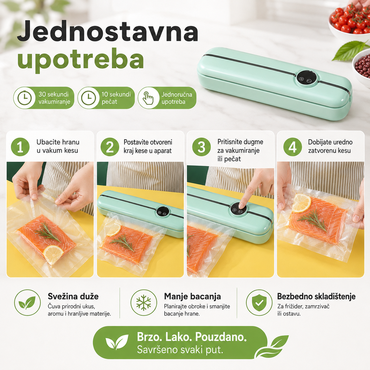 Digitalni aparat za vakumiranje