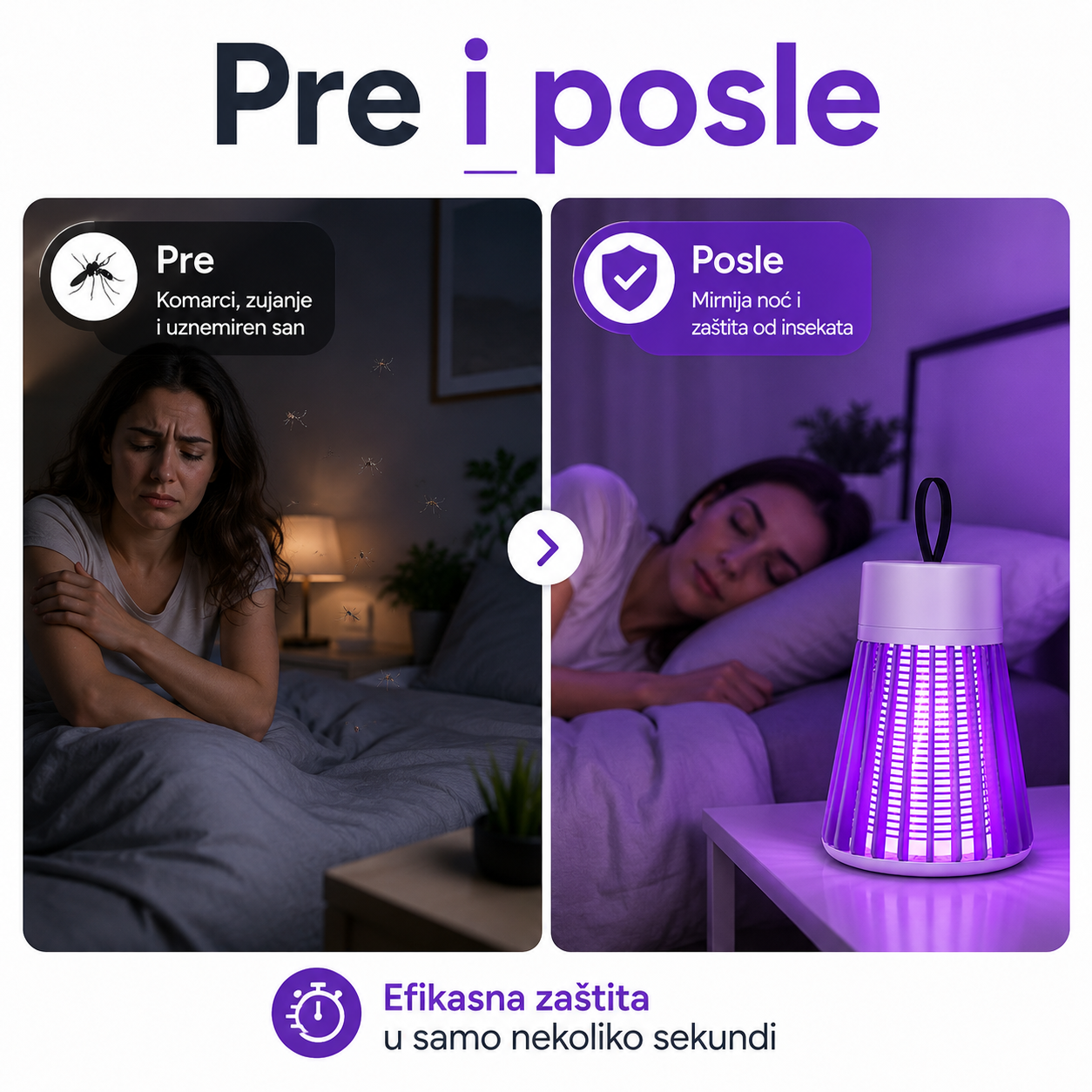 Lampa protiv komaraca