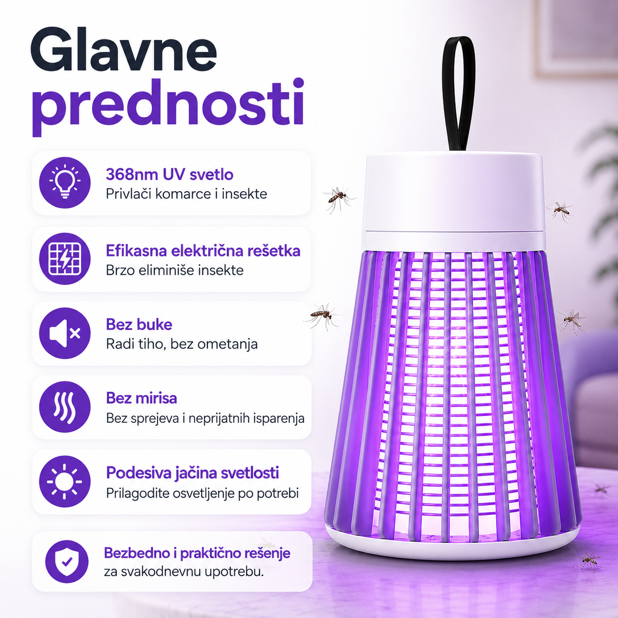 Lampa protiv komaraca