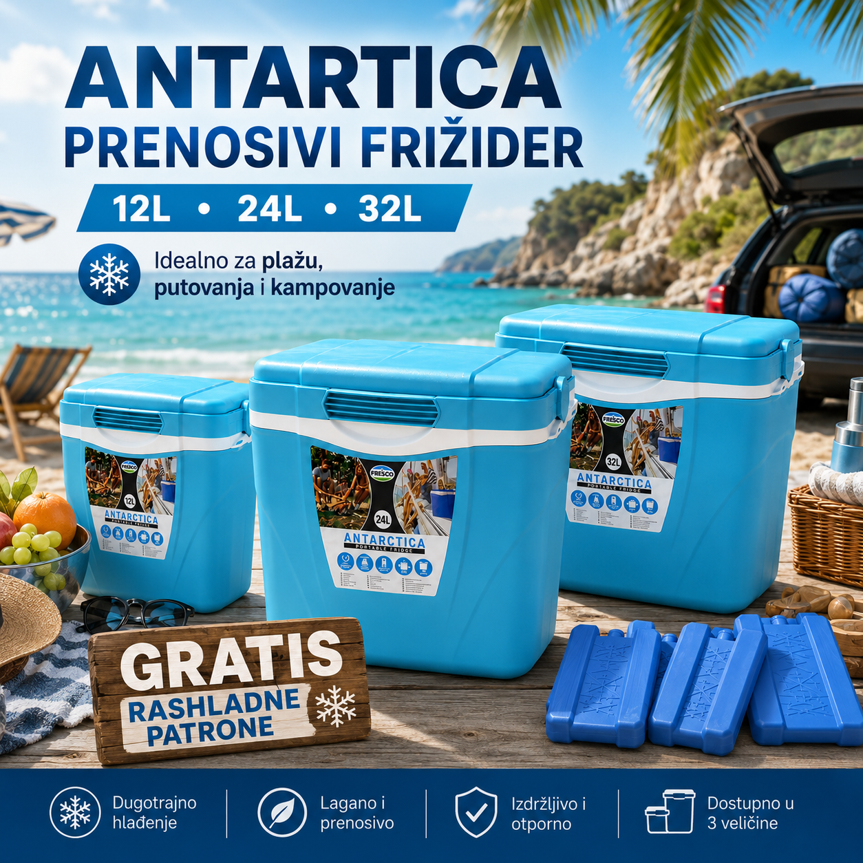Antartica Ručni Frižider