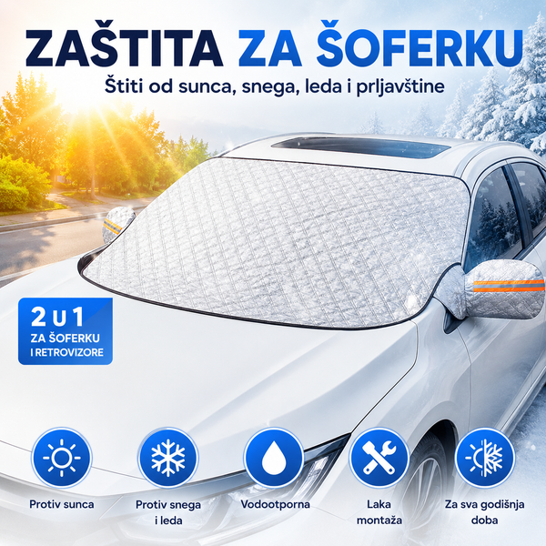 Zaštita Sunca,Snega,Kiše i Oluje za vaš automobil