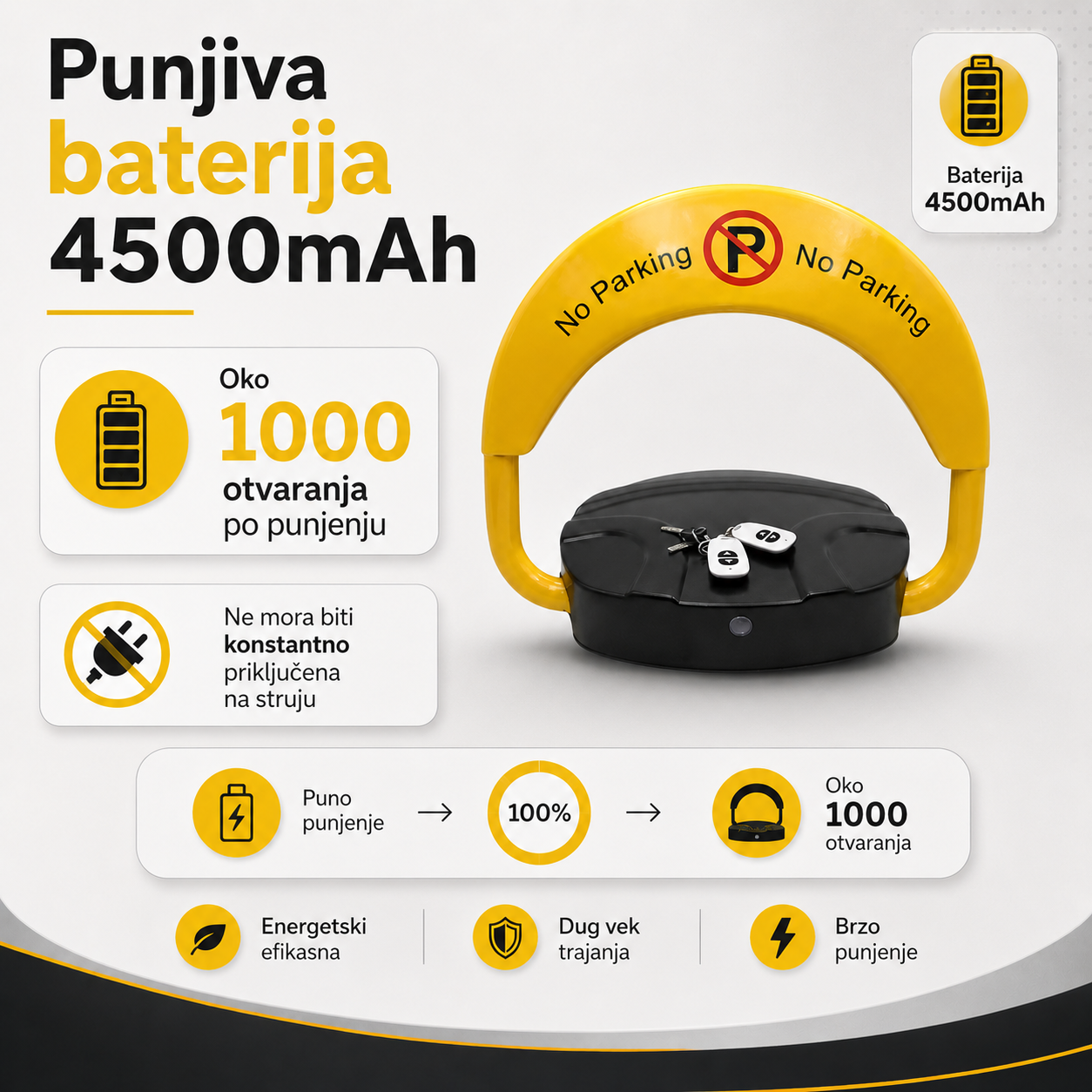 Automatska Parking Barijera