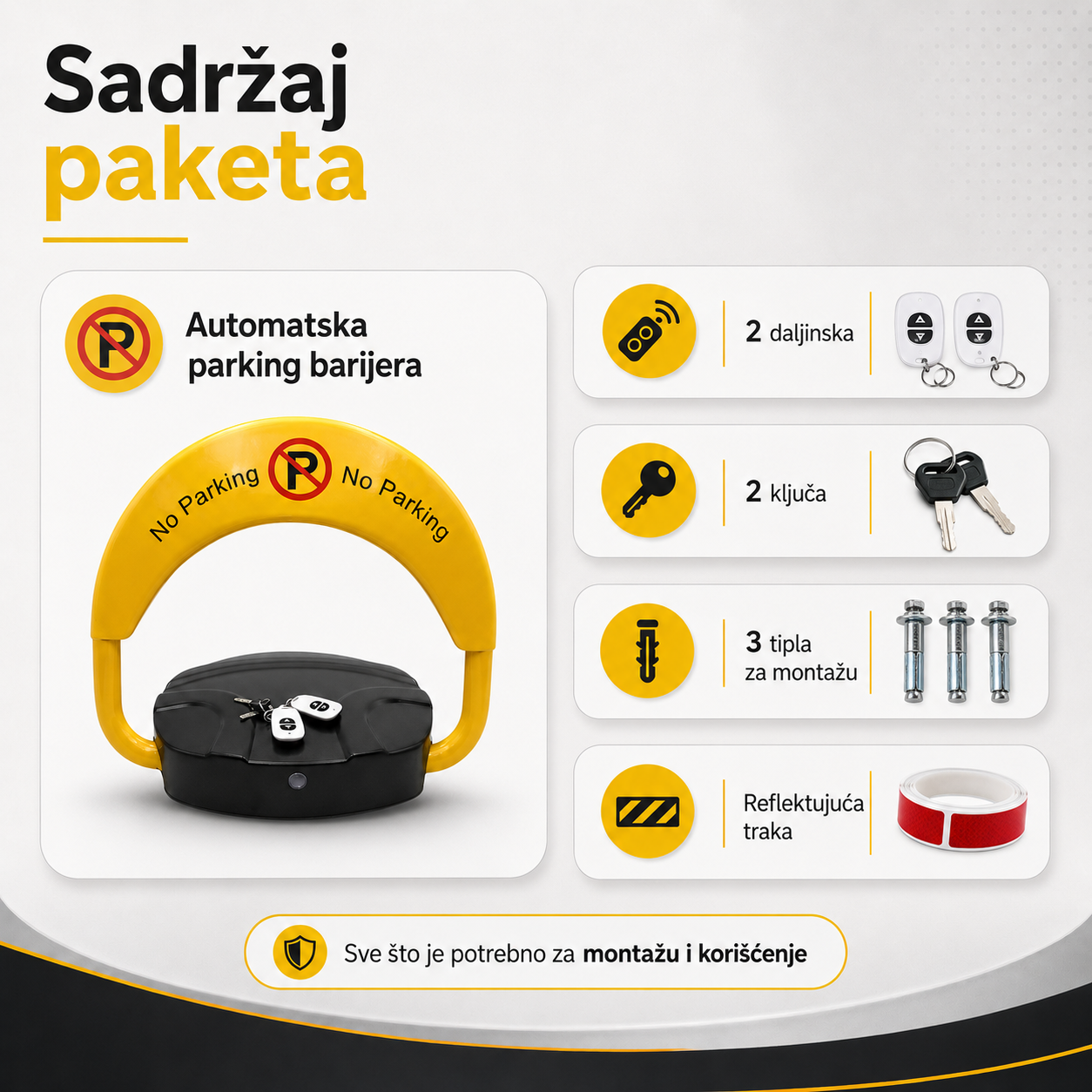 Automatska Parking Barijera