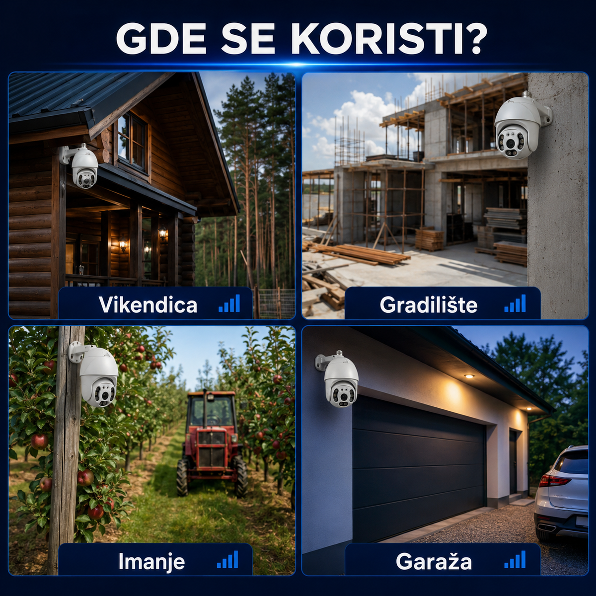 Kamera Sijalica A6 Pro 4G – iCSee