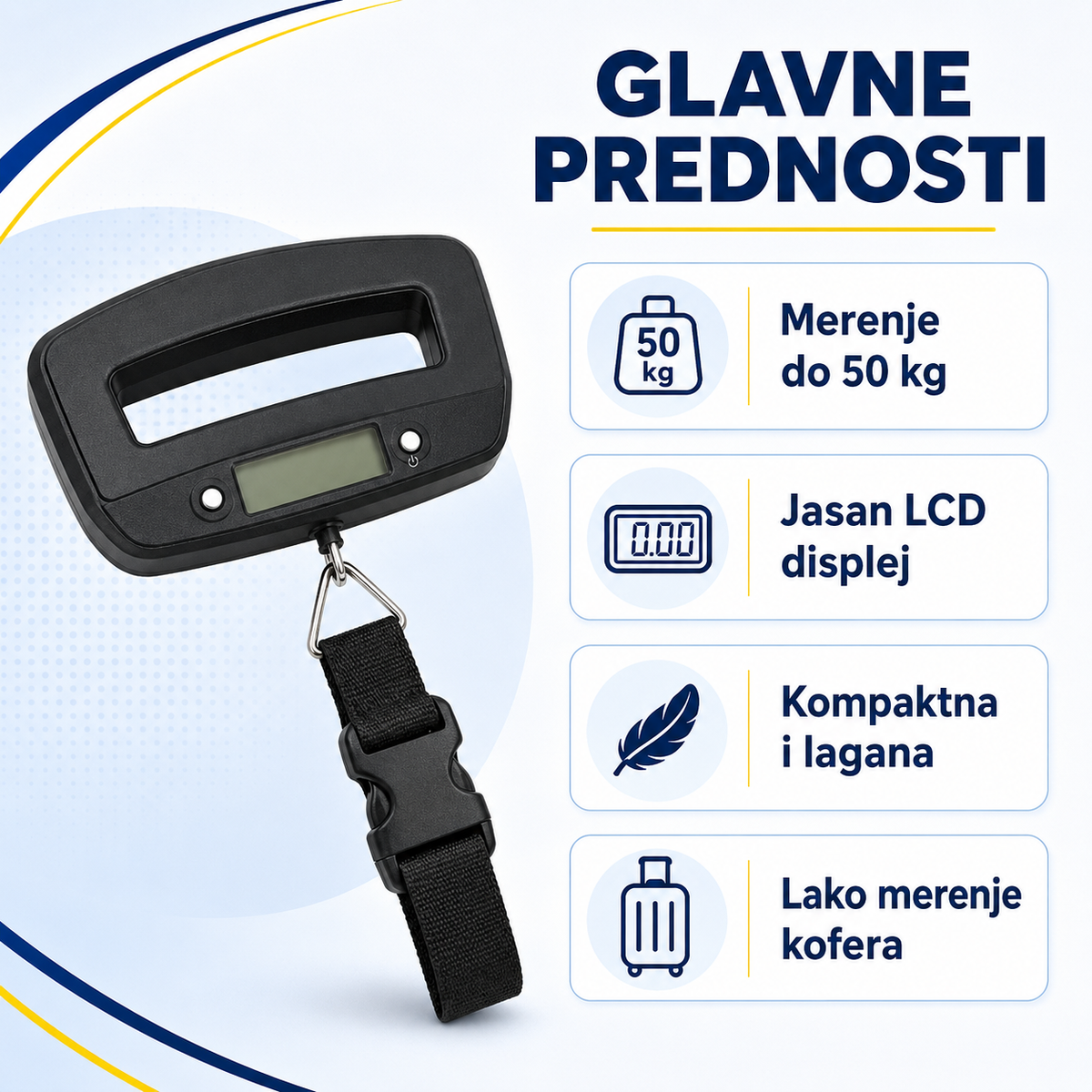 Digitalna vaga za prtljag