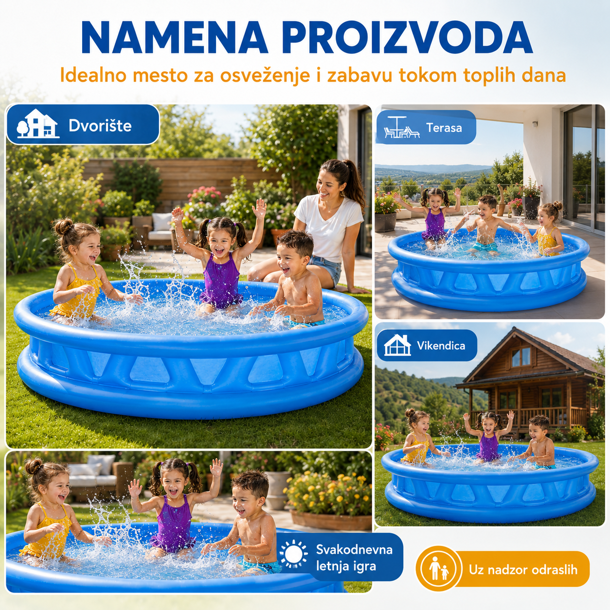 INTEX Wet Set deciji bazen