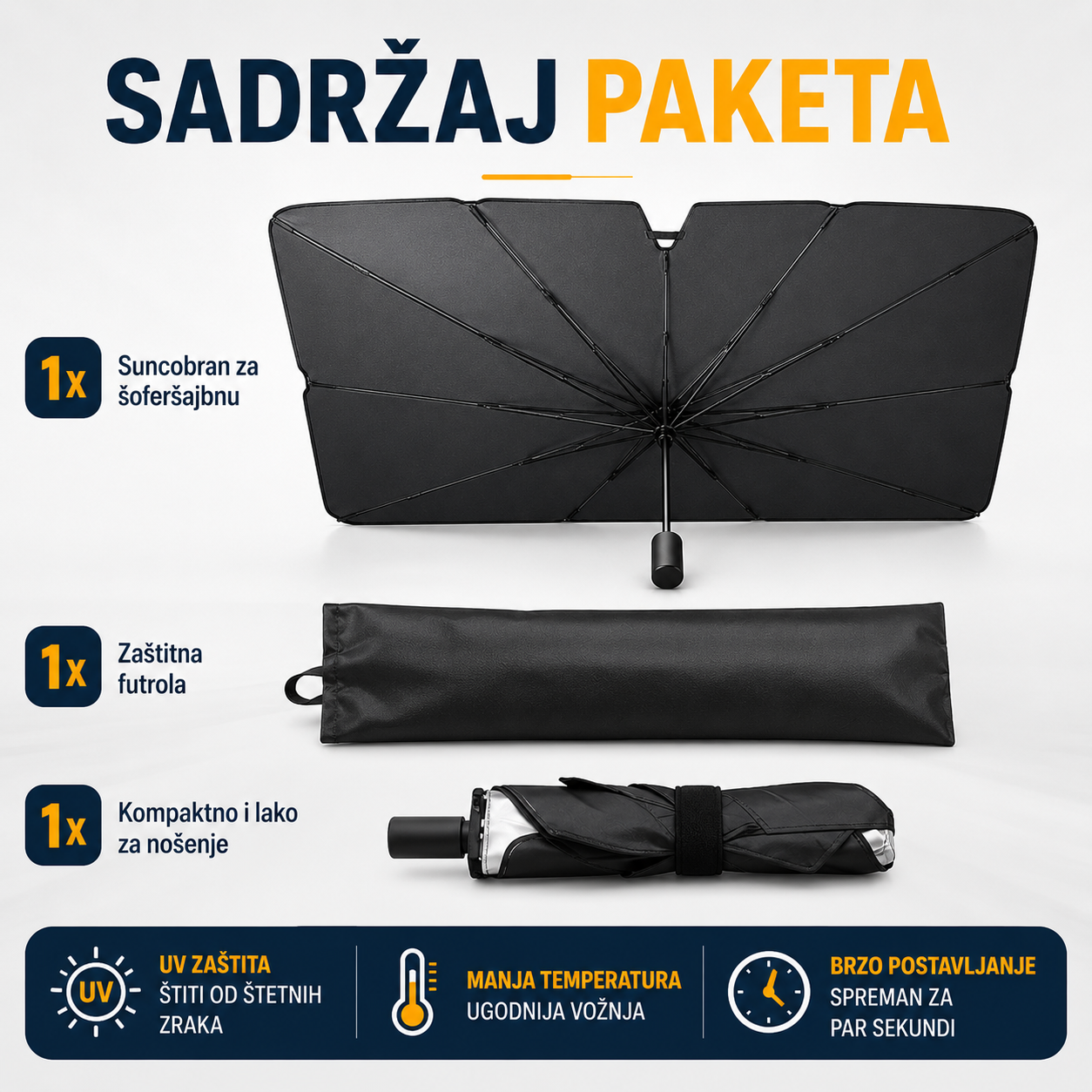 Suncobran - Zaštita od Sunca u Automobilu