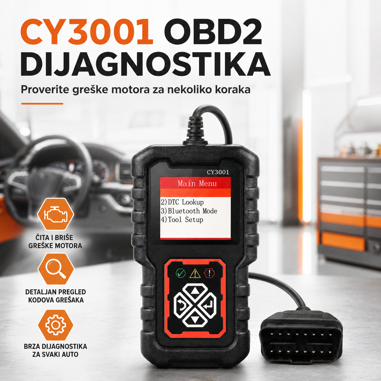 OBD2 auto dijagnostika