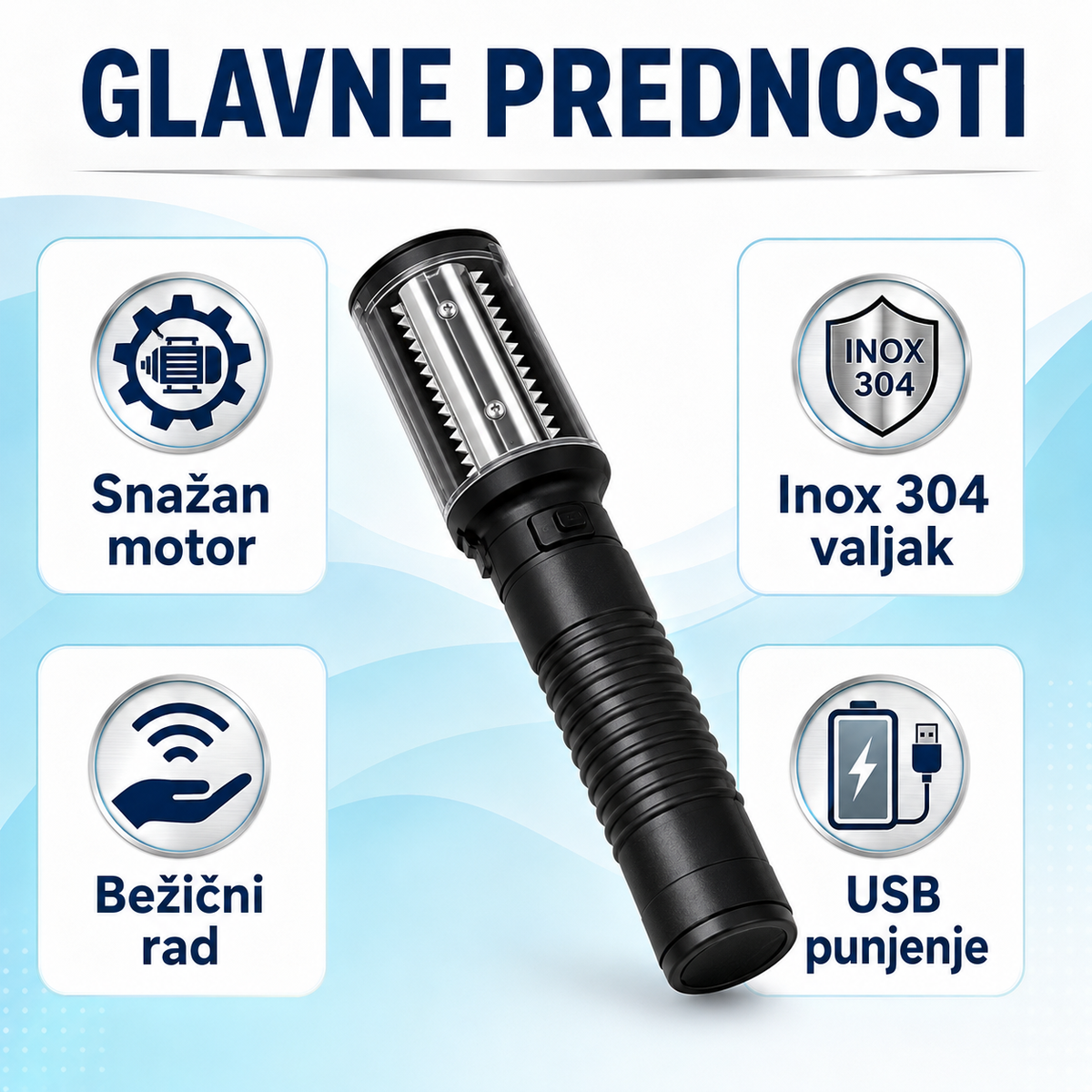 Elektricni cistac za ribu