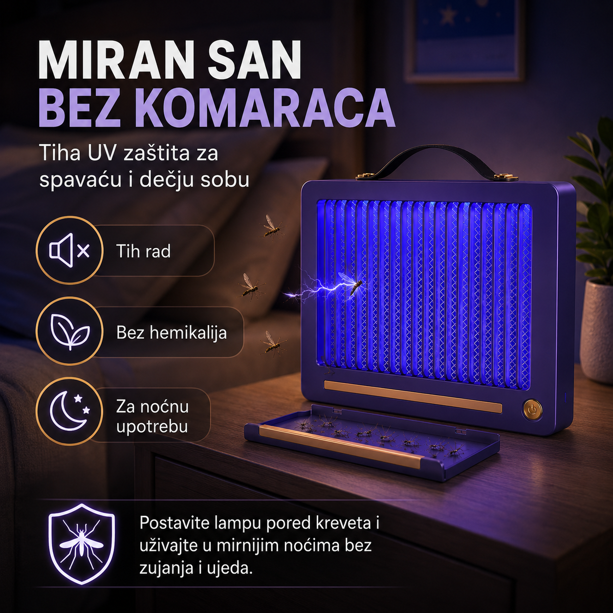 Električna lampa protiv komaraca