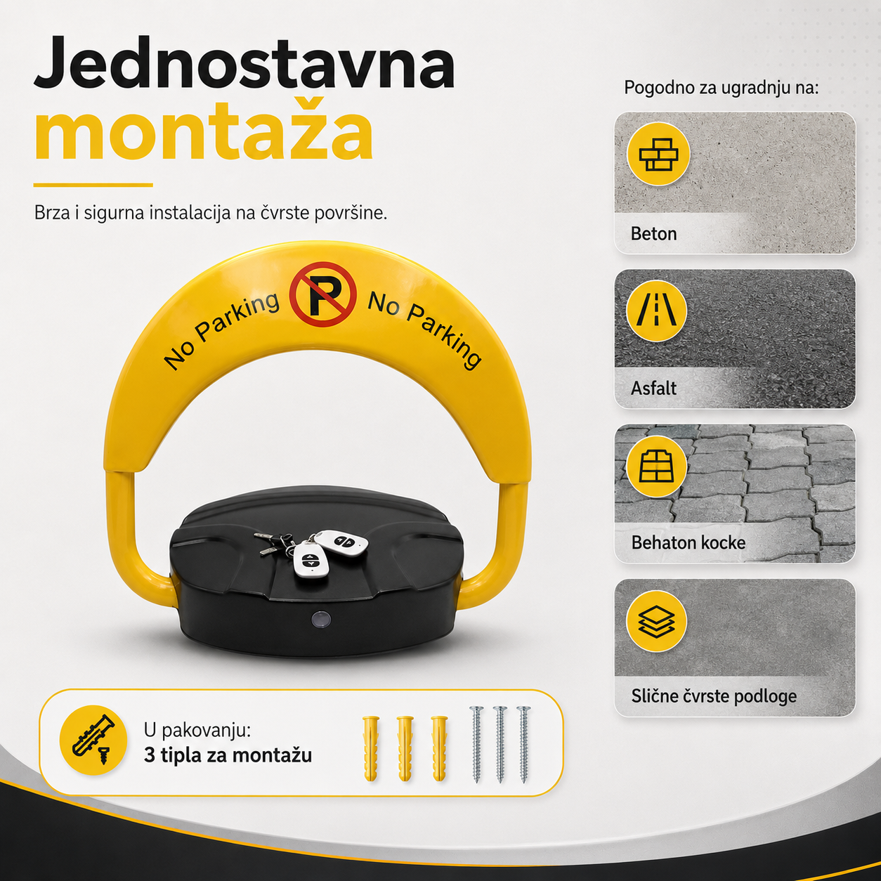 Automatska Parking Barijera