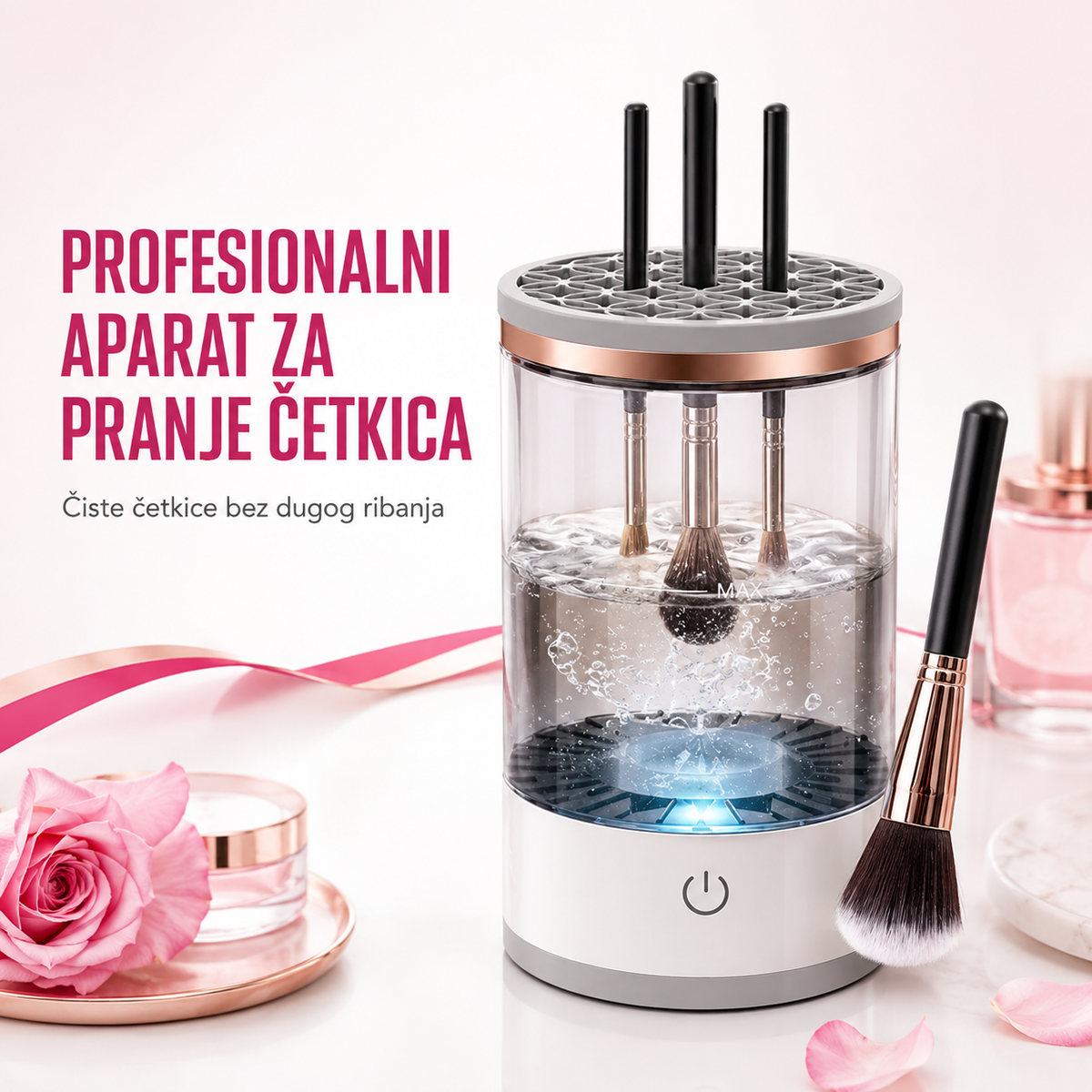 Profesionalni Aparat za Pranje četkica za šminku