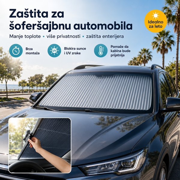 Roletna - Zaštita za Auto od Sunca