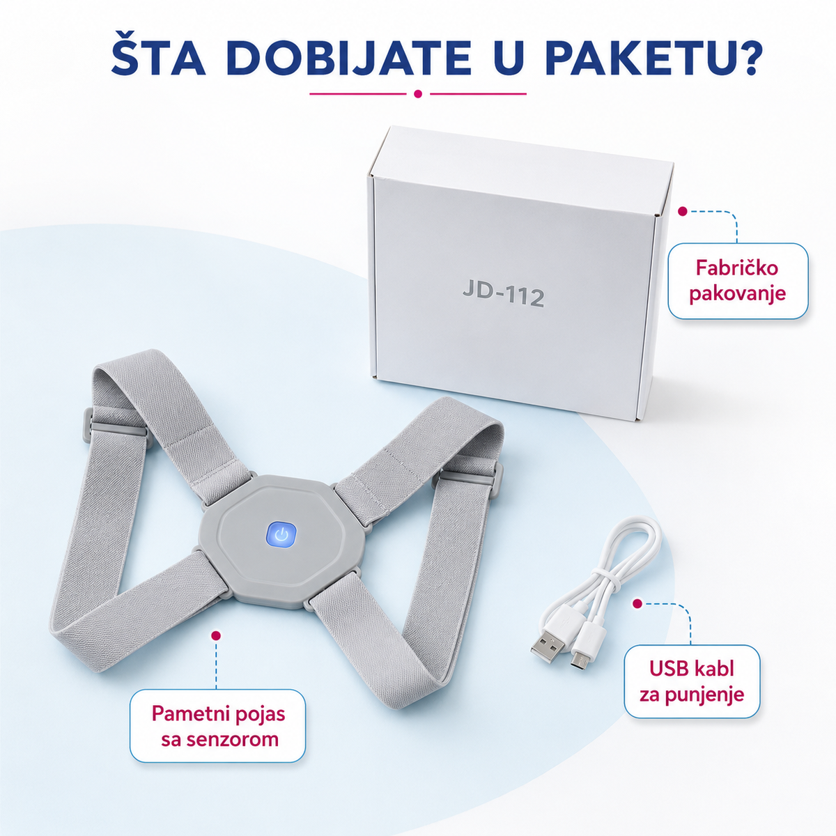 Pametni pojas za kicmu - ledja