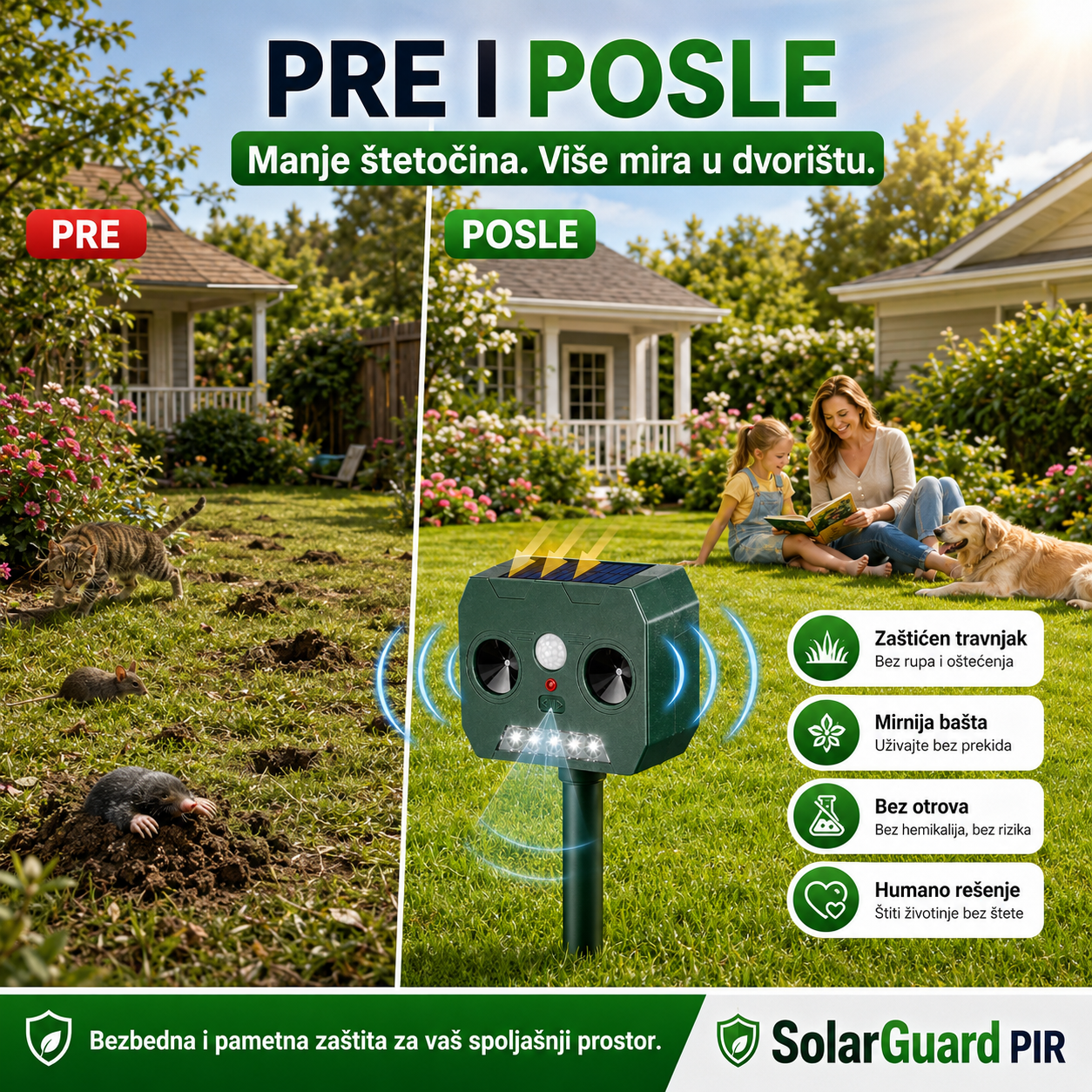 GreenProtect – Pametni Solarni Čuvar Bašte i Dvorišta