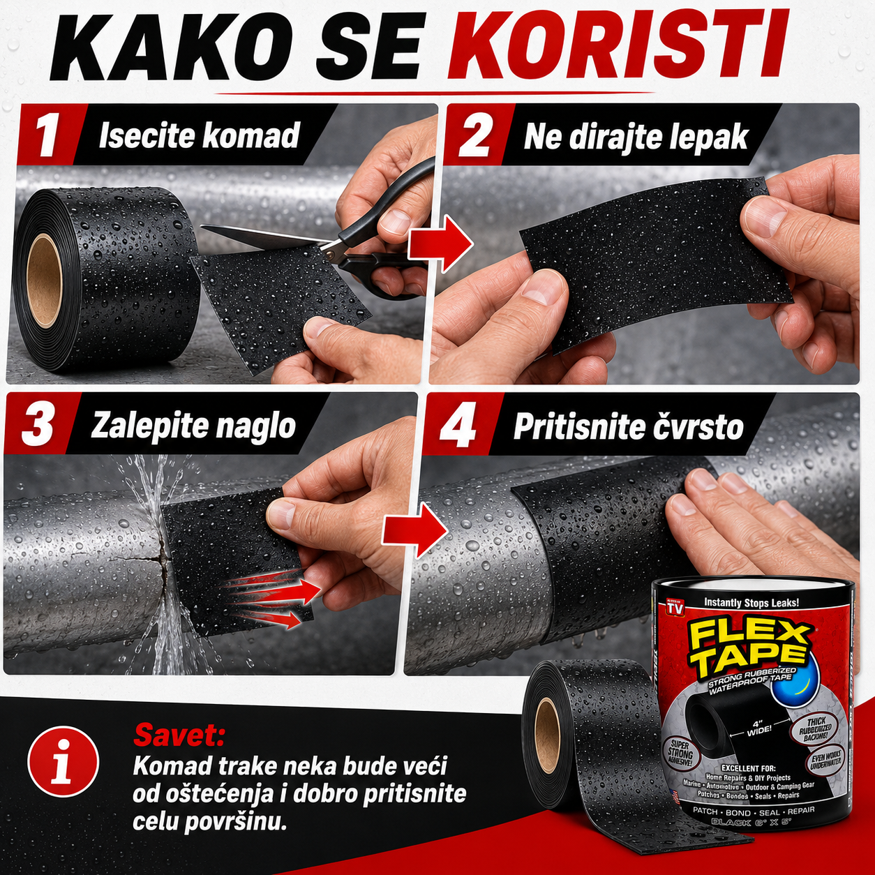 Flex Traka Protiv Curenja