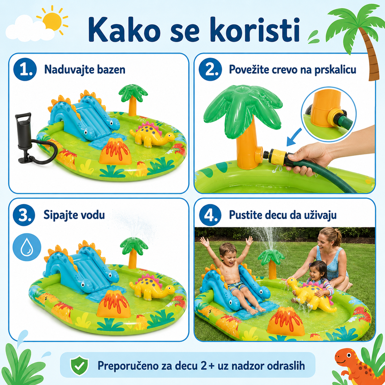 Intex Dino Avantura Dečiji Bazen