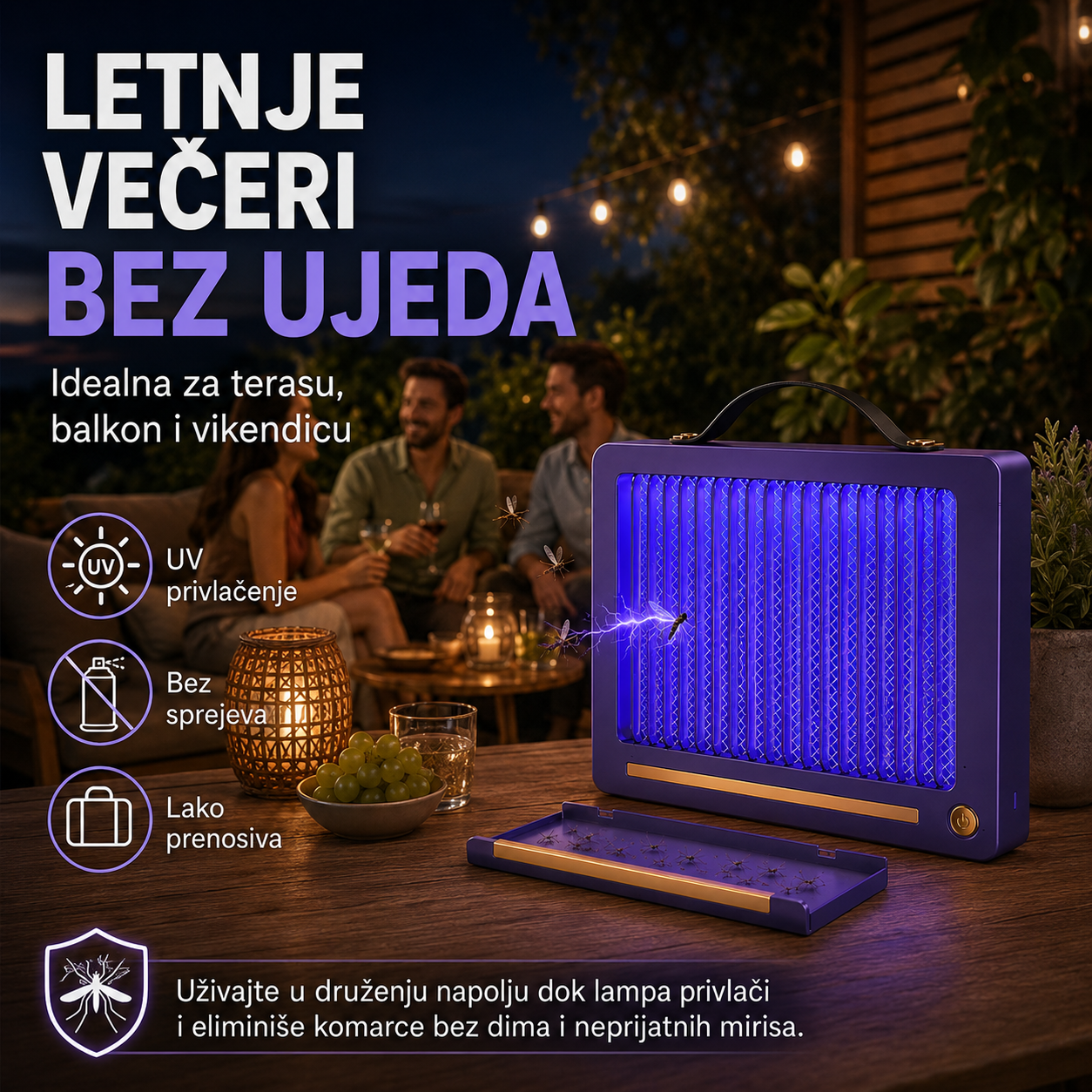 Električna lampa protiv komaraca