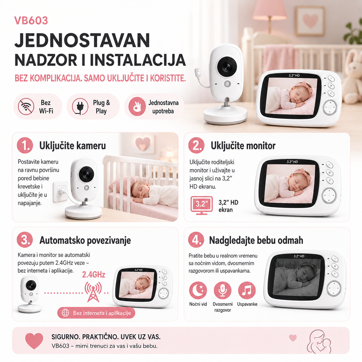 Baby Monitor Kamera – VB603
