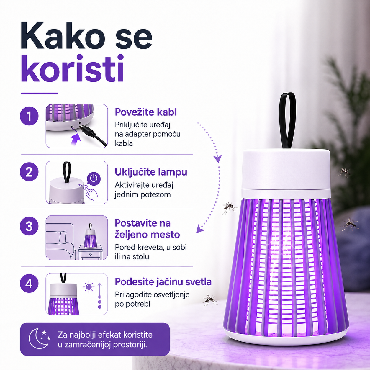 Lampa protiv komaraca
