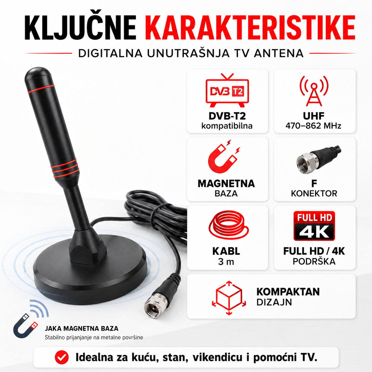 Digitalna TV antena - Besplatni programi