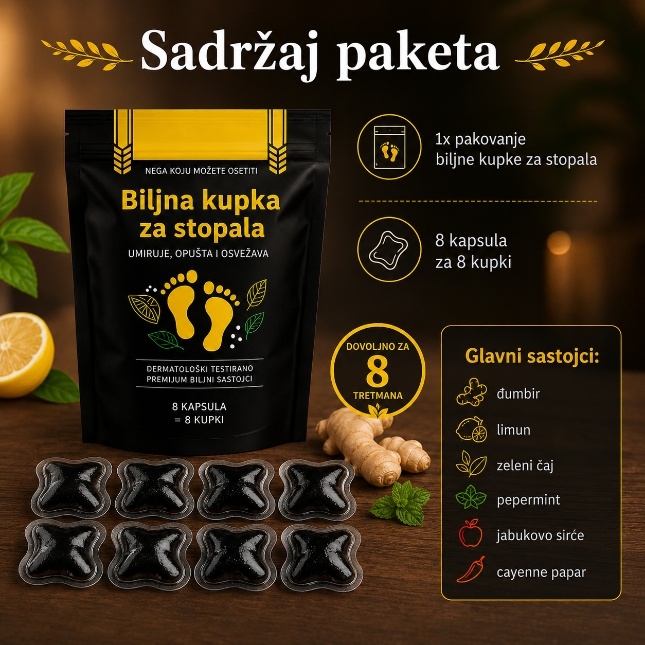 Biljna Kupka Za Stopala