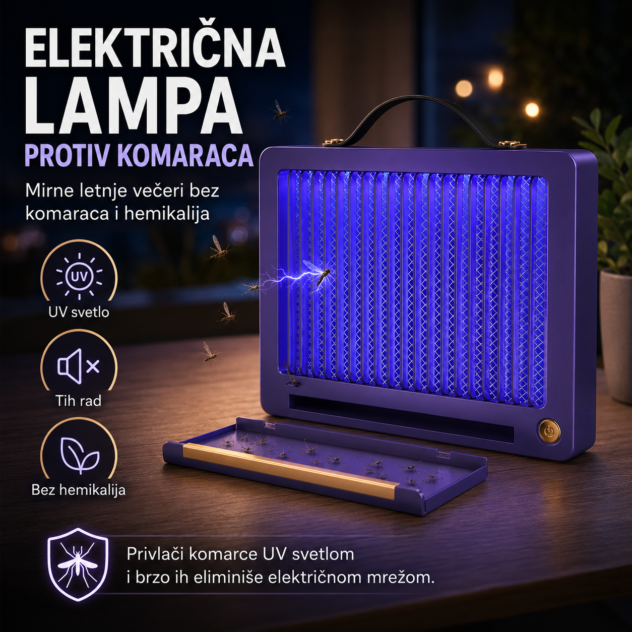 Električna lampa protiv komaraca