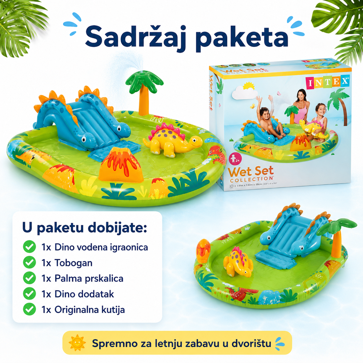 Intex Dino Avantura Dečiji Bazen