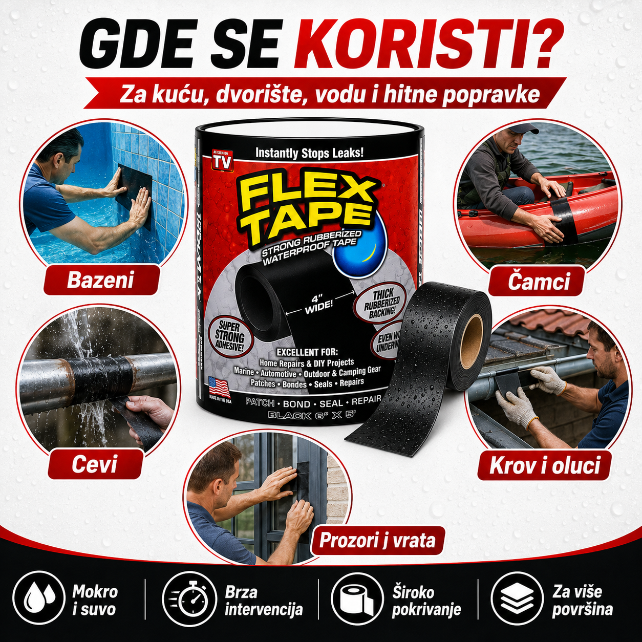Flex Traka Protiv Curenja