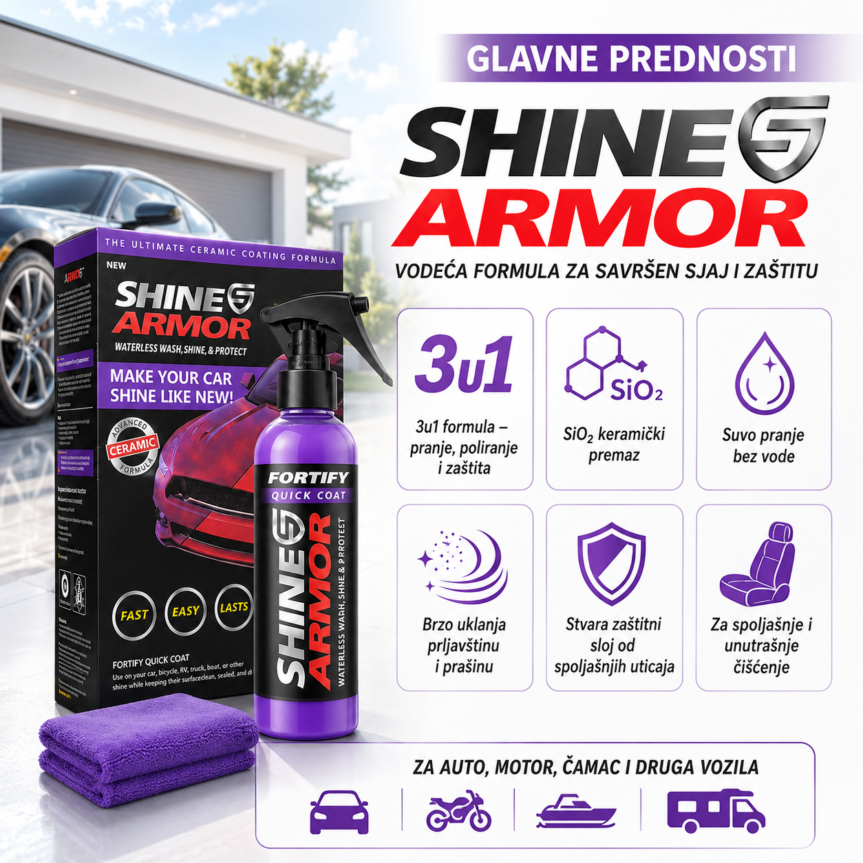 Shine Armor - Zastita za Auto