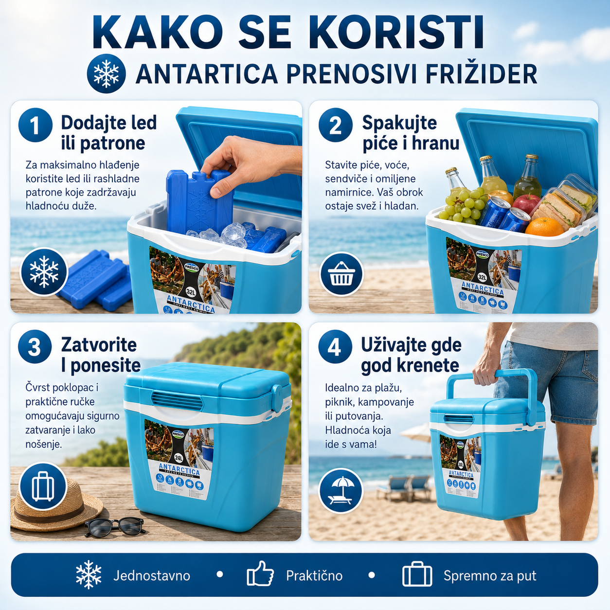 Antartica Ručni Frižider
