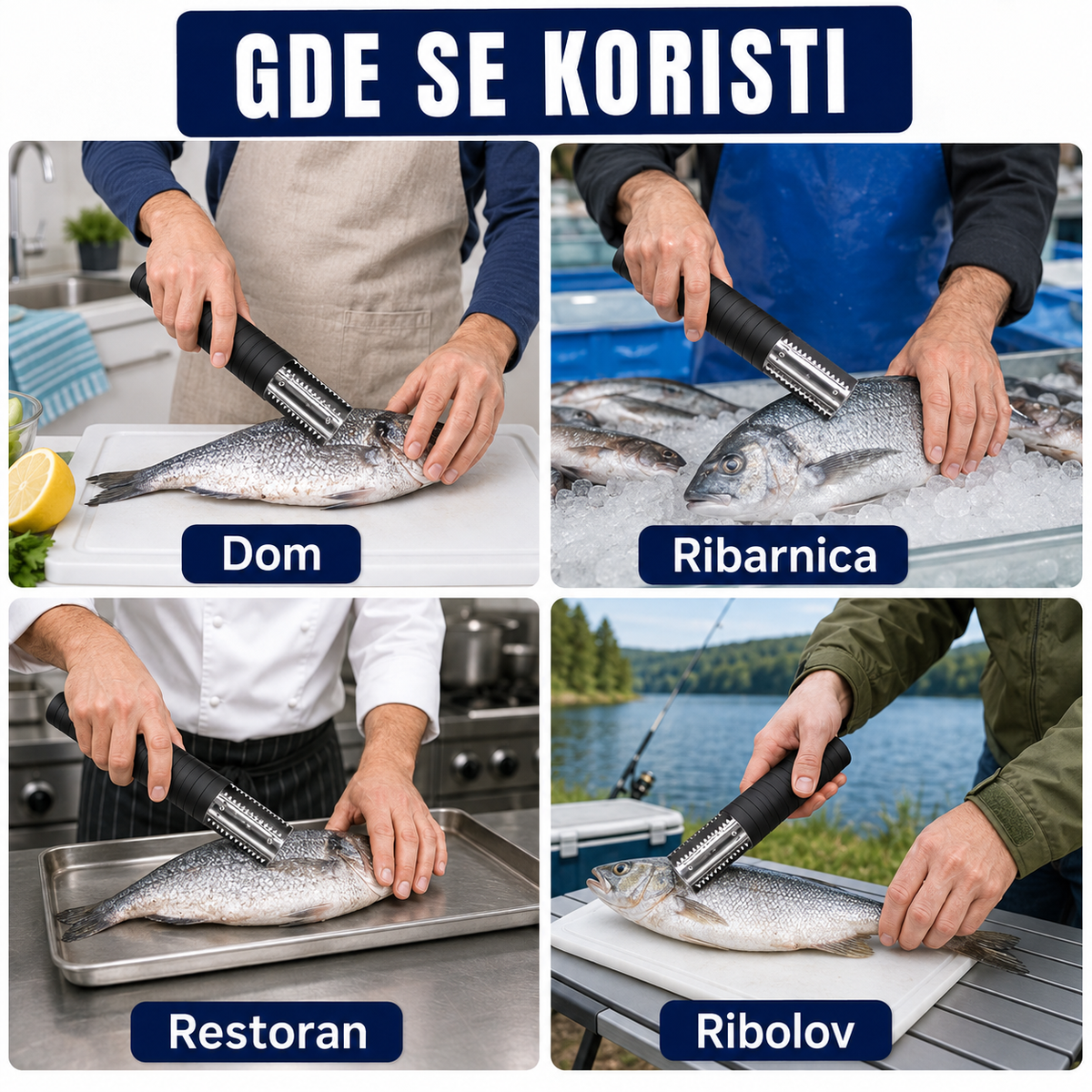 Elektricni cistac za ribu